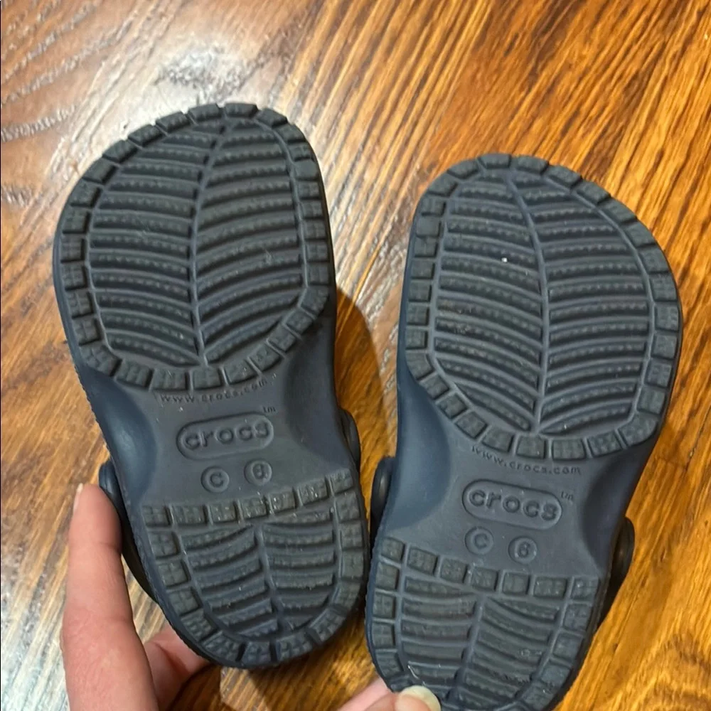 Crocs. Navy Blue